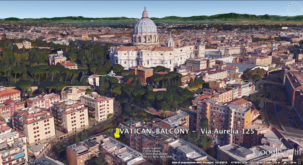 Vatican Balcony Lägenhet *